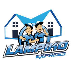 Λογότυπο lampiko express σε χρώμα μπλε